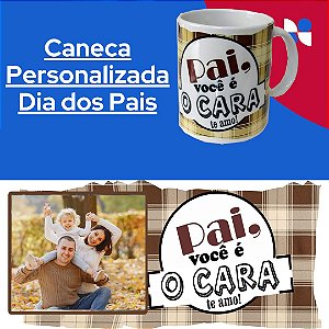 Caneca de personalizada dia dos pais