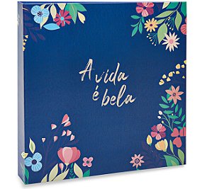 ALBUM PARA 120 FOTOS 10X15 FLORAL REBITES 120F 10X15 - 322