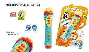 MICROFONE MUSICAL INFANTIL