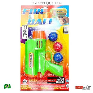 PISTOLA FIRE BALL 4 PEÇAS