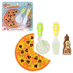 PIZZA COM 3 ACESSORIOS