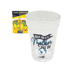 COPO AMERICANO 190ML MELHOR PAI