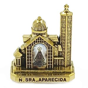 NOSSA SENHORA  APARECIDA 4CM METAL