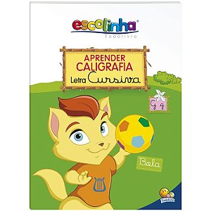 ESCOLINHA APRENDER CALIGRAFIA: LETRA CURSIVA