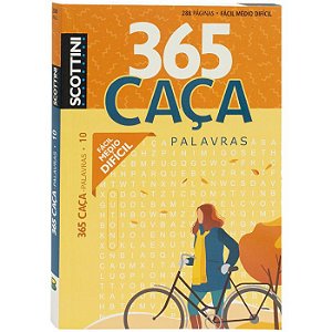 CAÇA-PALAVRAS SCOTTINI 365  (288P) N.10