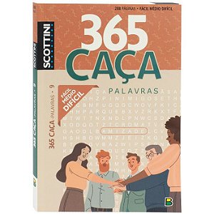 CAÇA-PALAVRAS SCOTTINI 365  (288P) N.9