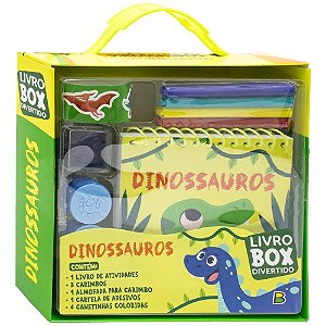 LIVRO BOX DIVERTIDO DINOSSAUROS
