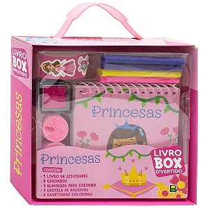 LIVRO BOX DIVERTIDO PRINCESAS