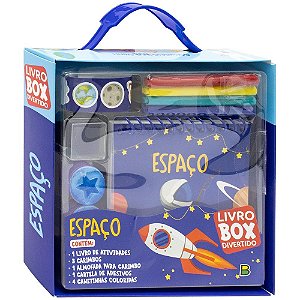 LIVRO BOX DIVERTIDO ESPACO