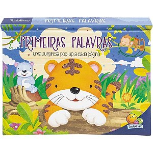 LIVRO SURPRESAS POP UP PRIMEIRAS PALAVRAS