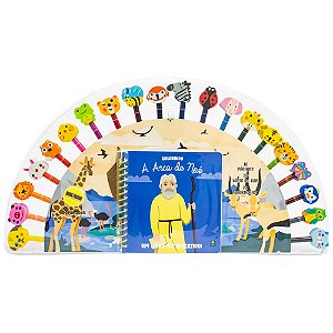 LIVRO KIT DIVERTIDO A ARCA DE NOE