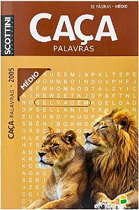 CAÇA PALAVRAS 32P N 2005 MEDIO  SCOTTINI