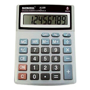 CALCULADORA MESA 8 DIGITOS 13,5X10,5CM