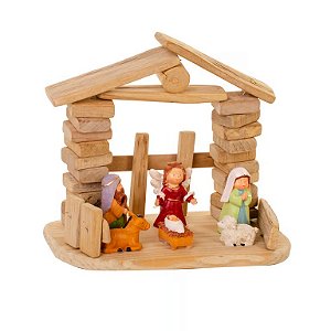 PRESEPIO 27X25CM MADEIRA