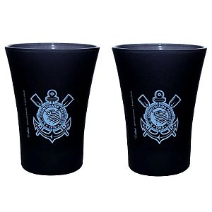 COPO SHOT 2 PEÇAS 60ML CORINTHIANS OFICIAL