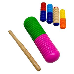 CHOCALHO RECO RECO INSTRUMENTO MUSICAL INFANTIL