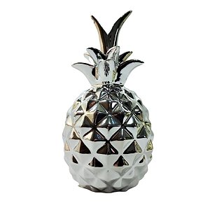 ABACAXI DECORATIVO 10CM PORCELANA YOBAI
