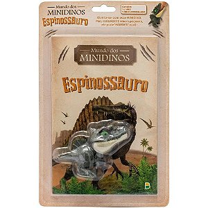 LIVRO MUNDO DOS MINIDINOS ESPINOSSAURO