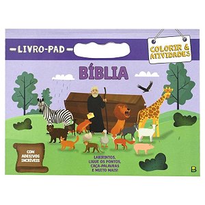 LIVRO PAD COLORIR & ATIVIDADES BIBLIA
