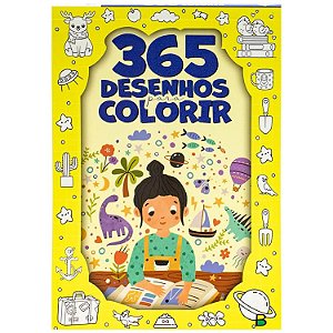 LIVRO COM 365 DESENHOS PARA COLORIR (PAD)