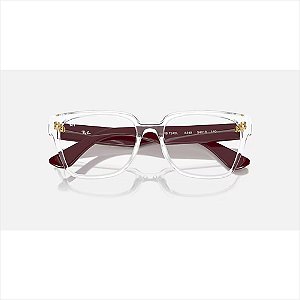 Armação Oculos Ray-ban Rx7242l 8349 54 Rb 7242L Transparente