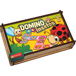 DOMINO DIVERTIDO INSETOS
