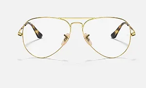 Armação Óculos De Grau Ray-ban Aviator Metal II Rb6489 2500
