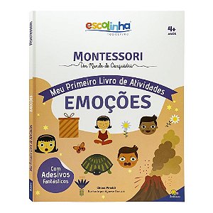ESCOLINHA MONTESSORI MEU LIVRO ATIVIDADES EMOCOES
