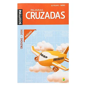 PALAVRAS CRUZADAS SCOTTINI (32P) N.2036 (MEDIO)