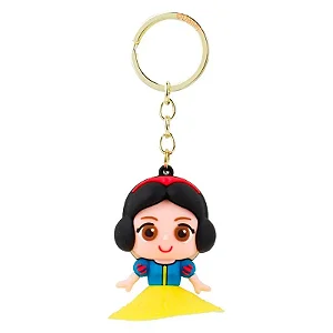 CHAVEIRO PRINCESAS SILICONE METAL