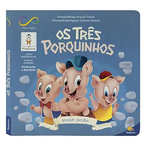 LIVRO NEURODIVERSIDADE CLASSICOS  TRES PORQUINHOS