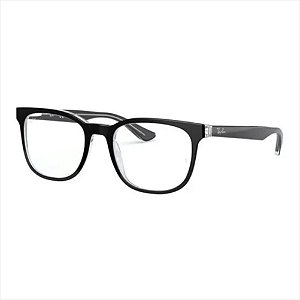 Armação Oculos Grau Ray Ban Rb 5380 2034 52 Preto Brilho