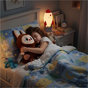 Pelúcia Labubu 44 cm Marrom