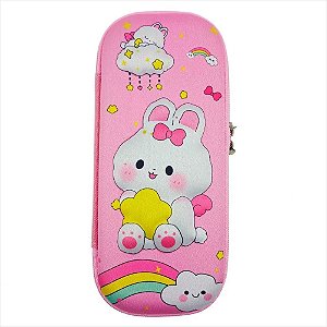 Estojo Porta Objetos 21,5x9cm Em Poliester