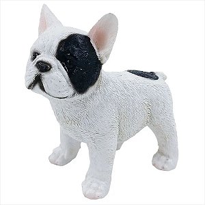 Cachorro Decorativo 10x8,5cm em Resina Youbai