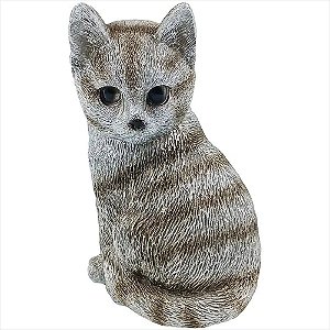 Gato Decorativo 12cm em Resina