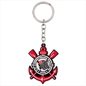 Chaveiro Corinthians 3D 11cm em PVC Oficial