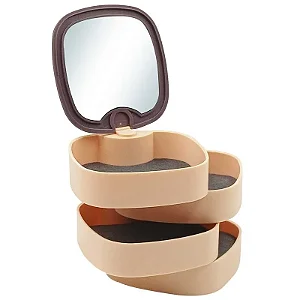Porta Jóias Com 4 Andares 11,5x12cm KeHome