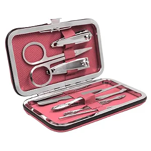Kit Manicure 7 Peças em Metal