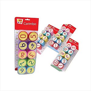 CARIMBO AUTO ENTINTADO INFANTIL 10UN SORTIDO