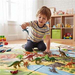 CONJUNTO DINOSSAUROS 10PCS RF607 UN SORTIDO