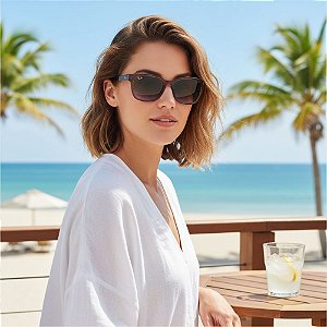 Óculos de Sol Ray Ban RB4448L 67988G 56 19 145 3N