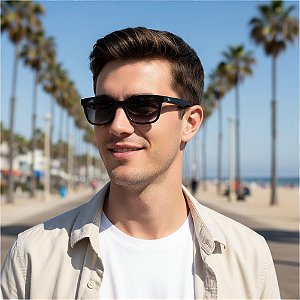 Óculos  de Sol Ray ban RB4448L 601/8G 56 19 145 3N