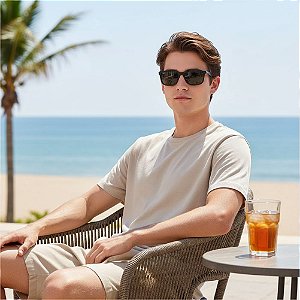 Armação solar Ray Ban RB4384L 66656G 60 145 3N Black Original
