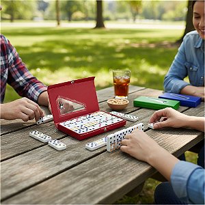 JG DOMINO 28PCS 7,5MM COLOR