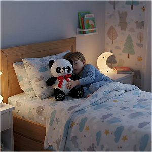 URSO PANDA DE PELUCIA 23CM