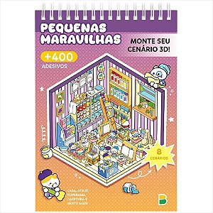 LIVRO PEQUENO MUNDO 3D PEQUENAS MARAVILHAS