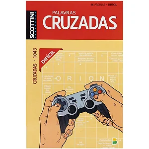 PALAVRAS CRUZADAS SCOTTINI  N1043 96P DIFICIL