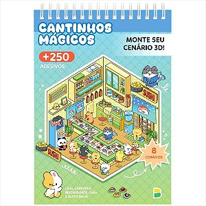 LIVRO PEQUENO MUNDO 3D CANTINHOS MAGICOS