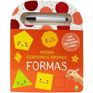 LIVRO APRENDA ESCREVENDO E APAGANDO FORMAS